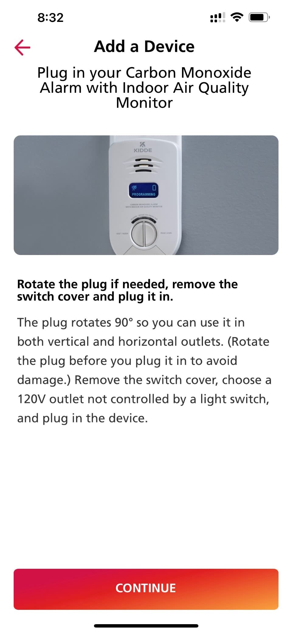 Kidde Smart Carbon Monoxide Detector & Indoor Air Quality Monitor, Plug-in, WiFi, Alexa Compatible Device, Voice & App Alerts customer photo 1