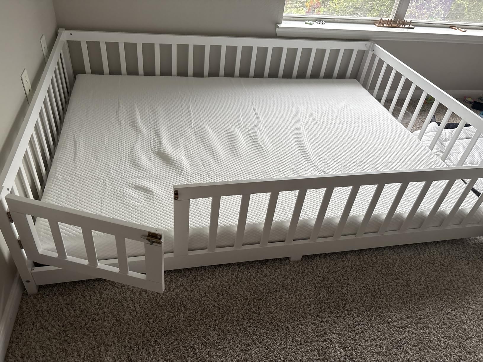 FDW | 5 Inch Twin Mattress | Medium Firm | Gel Memory Foam | White customer photo 1
