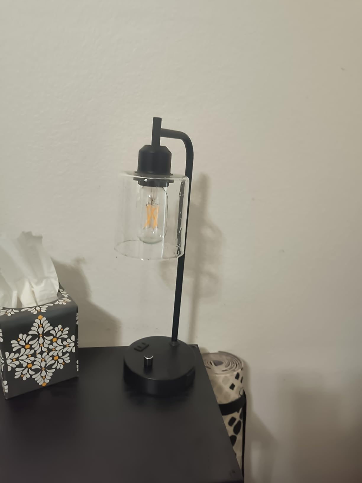 Industrial Bedside Lamps Set of 2, Fully Dimmable Desk Lamps for Bedroom customer photo 1