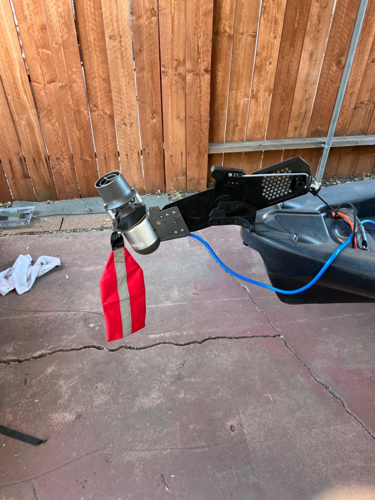 Bixpy K-1 Outboard Motor Kit with K1 Kayak Motor, Wireless Remote customer photo 2