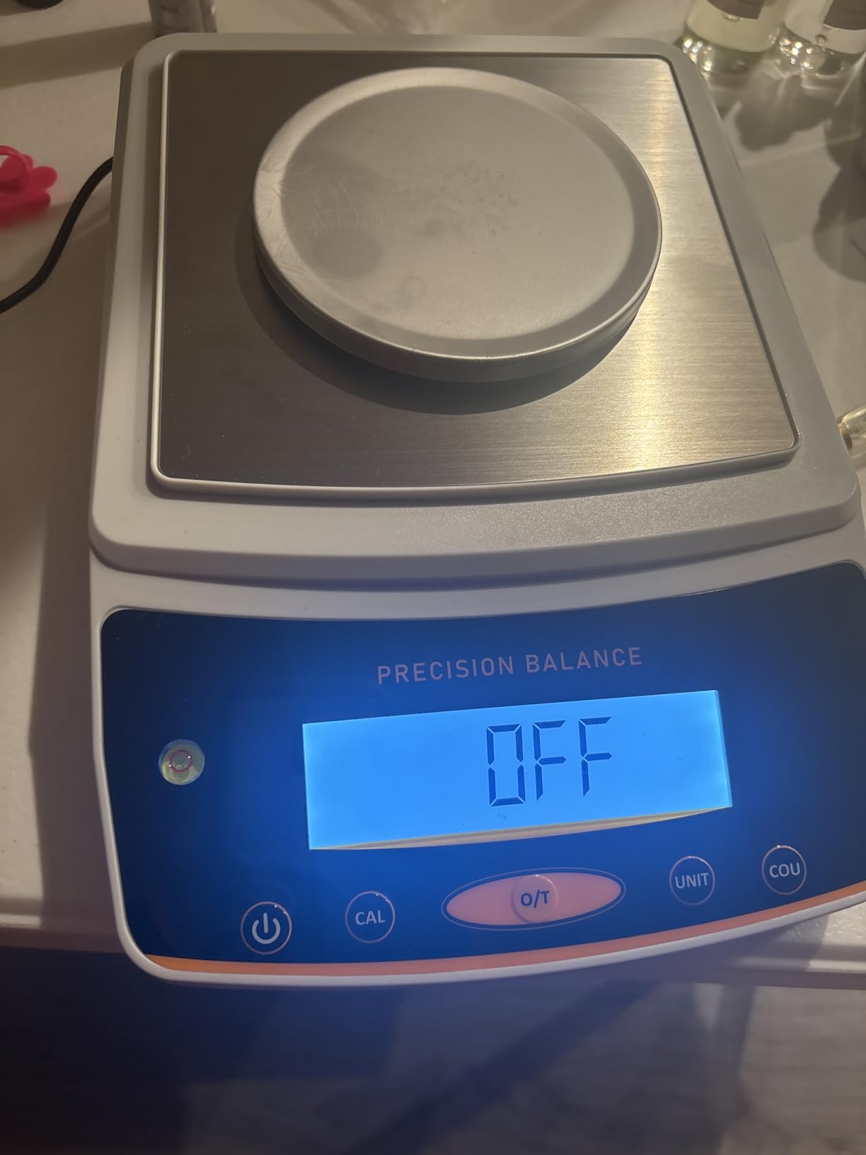 Bonvoisin Lab Analytical Balance 500g x 0.001g Precision Digital Scale .001 Gram Accuracy Laboratory Scientific Milligram Scale 17 Units Selectable customer photo 1
