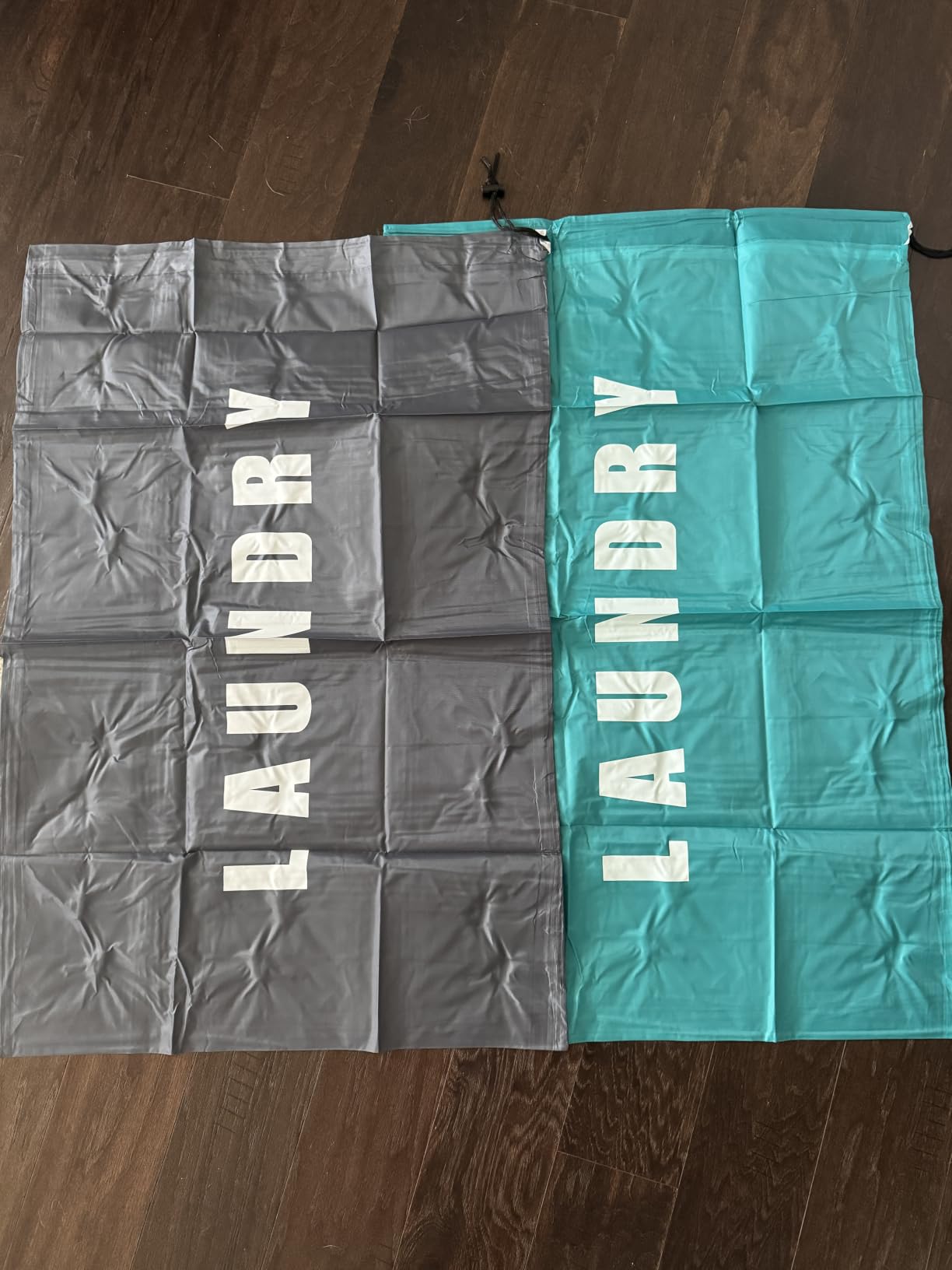 Isink Laundry Bag,2 Pack Travel Laundry Bags for Dirty Clothes,Large Laundry Bags for Camping & Traveling,Dirty Clothes Travel Bag, Travel Essentials 24