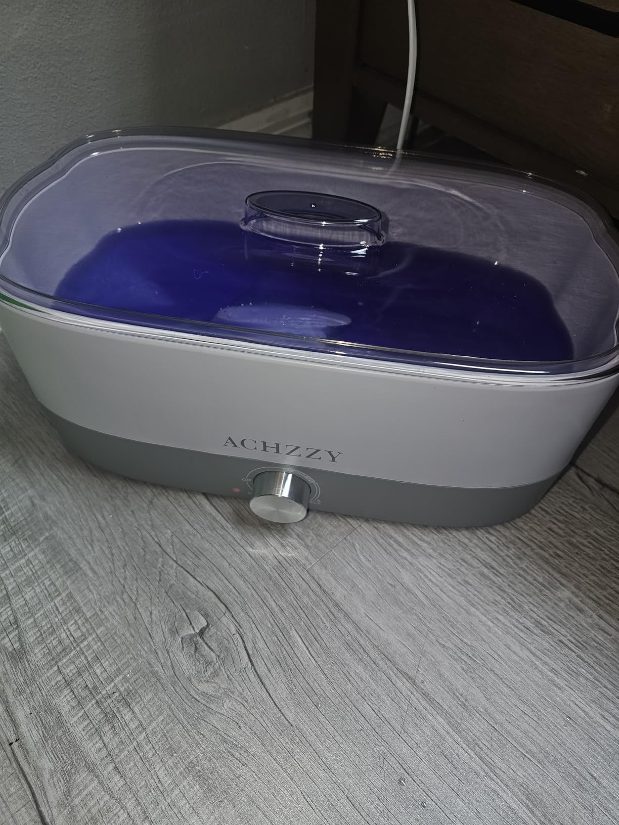 Achzzy Paraffin Wax Machine for Hands and Feet, 4000ml Paraffin Bath, Paraffin Wax Warmer with Refills, Nourishing and Moisturizing, Professional-Grade Spa Treatment for Soft and Smooth Skin customer photo 2