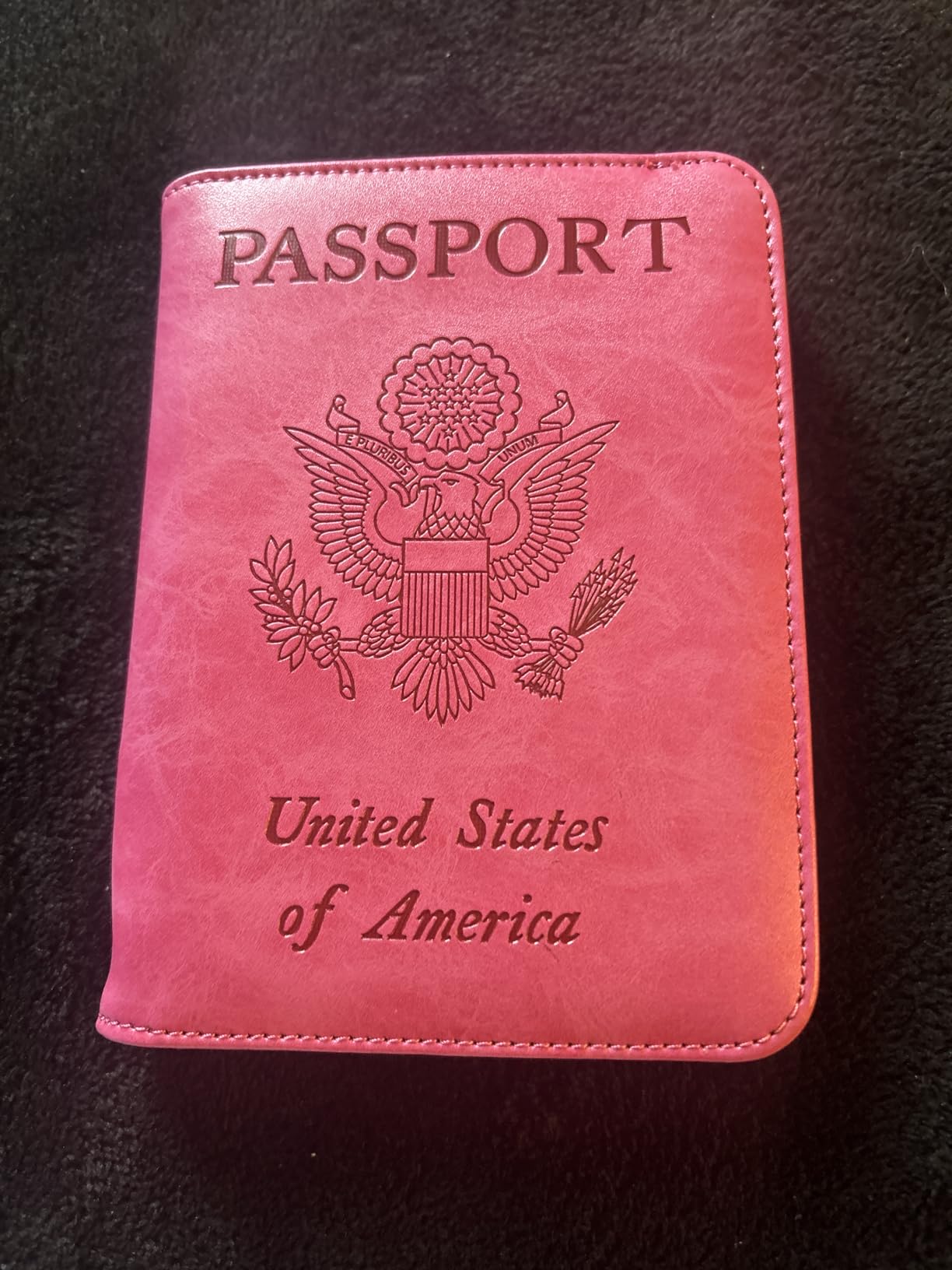 Airtag Passport Holder, Travel Essentials, Passport Cover, RFID Wallet customer photo 1