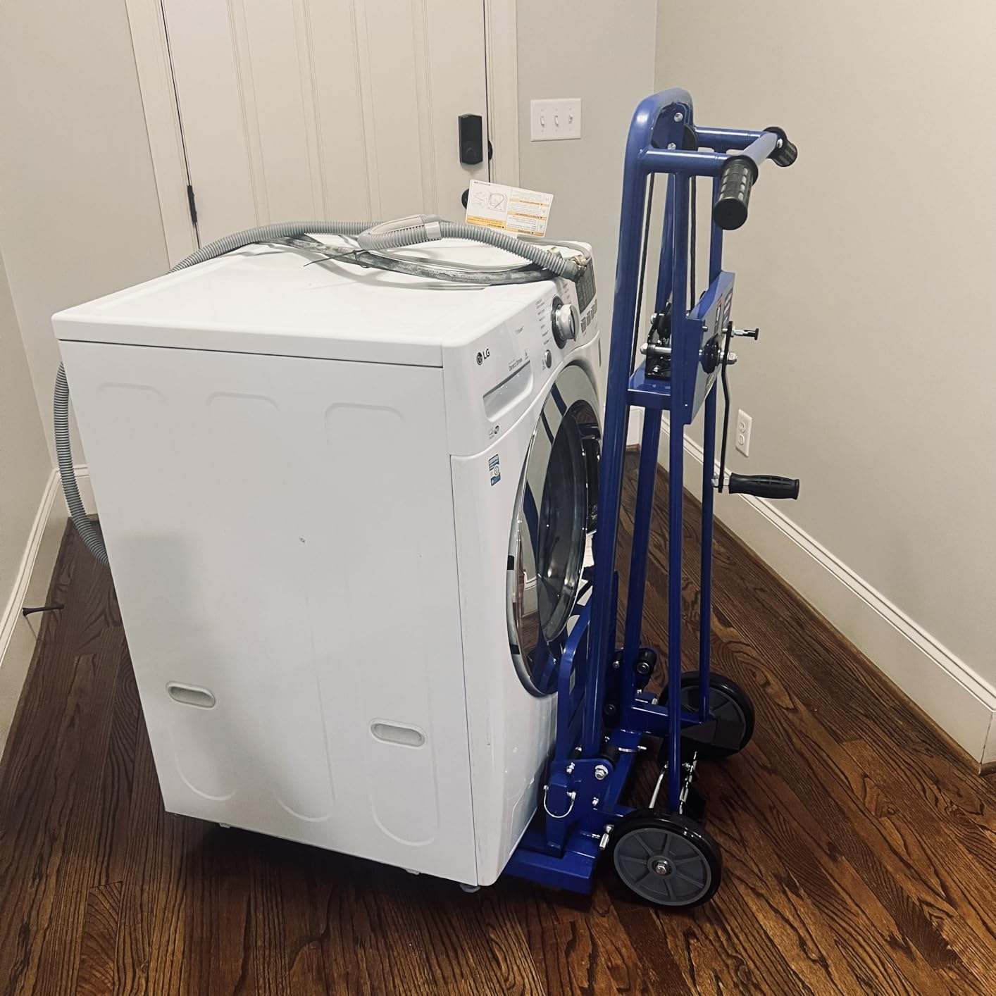 Goodyear Material Lift Winch Stacker, Pallet Truck Dolly, 330 Lbs 40