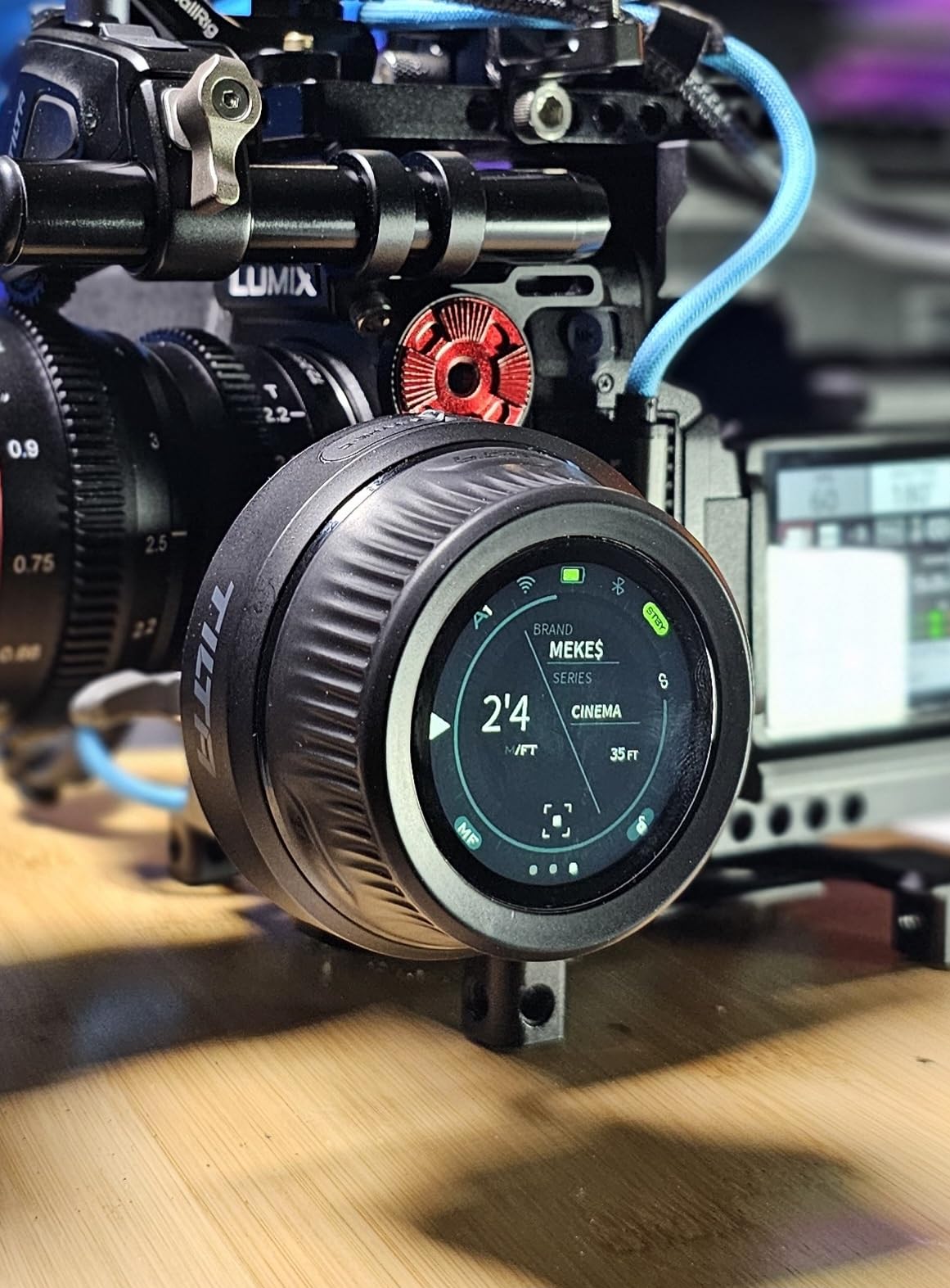 Tilta Nucleus Nano II Base Kit - Wireless Lens Control System | Includes Handwheel, Motor + More | Wireless Zoom, Focus, Aperture Control | Follow Focus | Accurate Pulling | Touch Screen customer photo 2