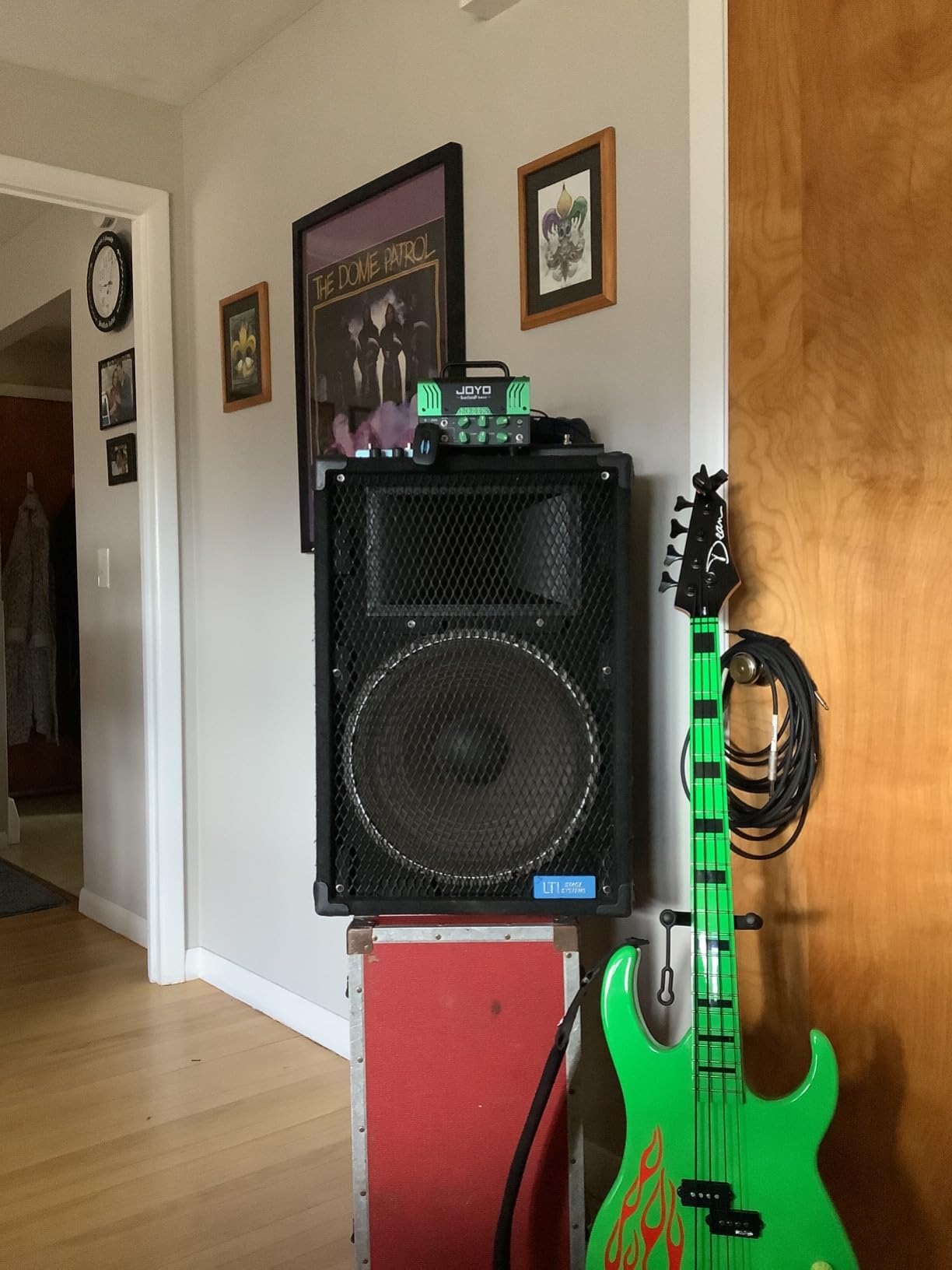 JOYO 50W Bass Amp Head Hybrid Tube Preamp with 12AX7, Compressor, 3-Band EQ, FX Loop, Bluetooth & Headphone Output for Bass Practice, Home Studio & Small Gig (Require External Speaker Cabinet) Badass customer photo 1
