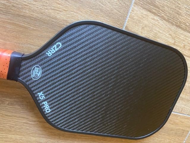 Pickleball Paddle, USA Pickleball Approved, 3K Raw Carbon Fiber Surface (CFS) High Grit & Spin, with 16MM Polypropylene Honeycomb Core, Ideal for Novice and Professional Players customer photo 2