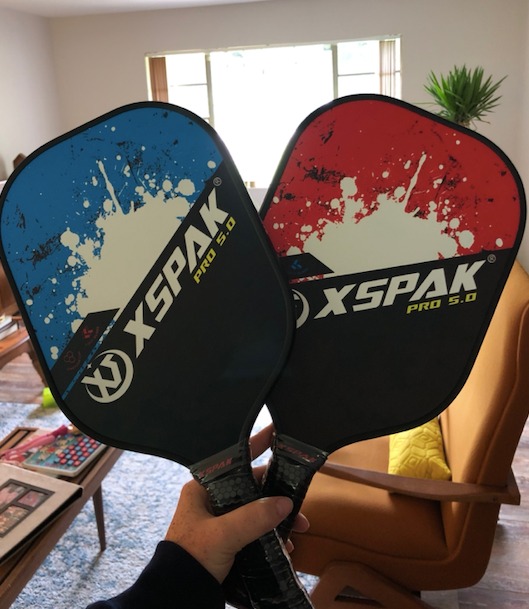 12K Carbon Fiber Pickleball Paddles, USAPA Polypropylene Honeycomb Paddle with Cushion Comfort Grip, SPIN2.0 World Champion Surface Technology Options Pickleball Racket customer photo 2