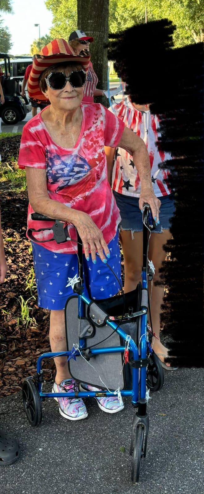 Vive Mobility 3 Wheel Walker for Seniors - Foldable Narrow Rollator Walker customer photo 1