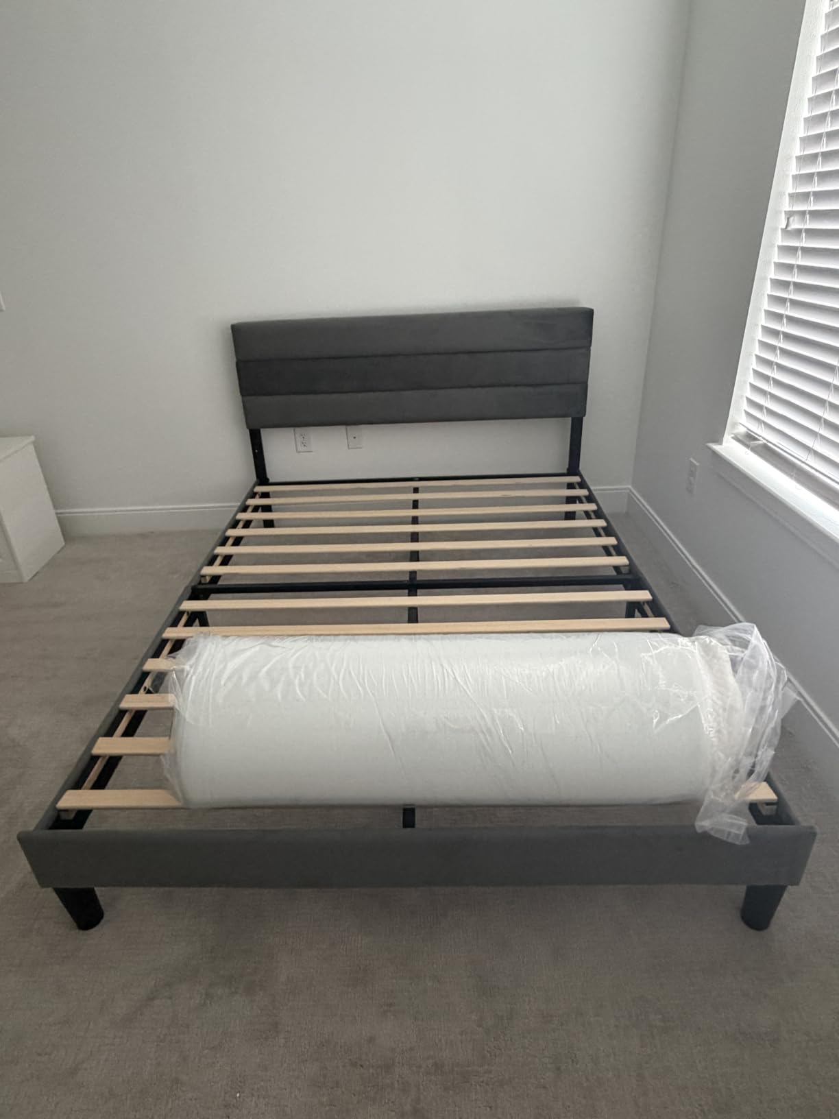 FDW | 8 Inch Twin XL Mattress | Medium Firm | Gel Memory Foam | White customer photo 2