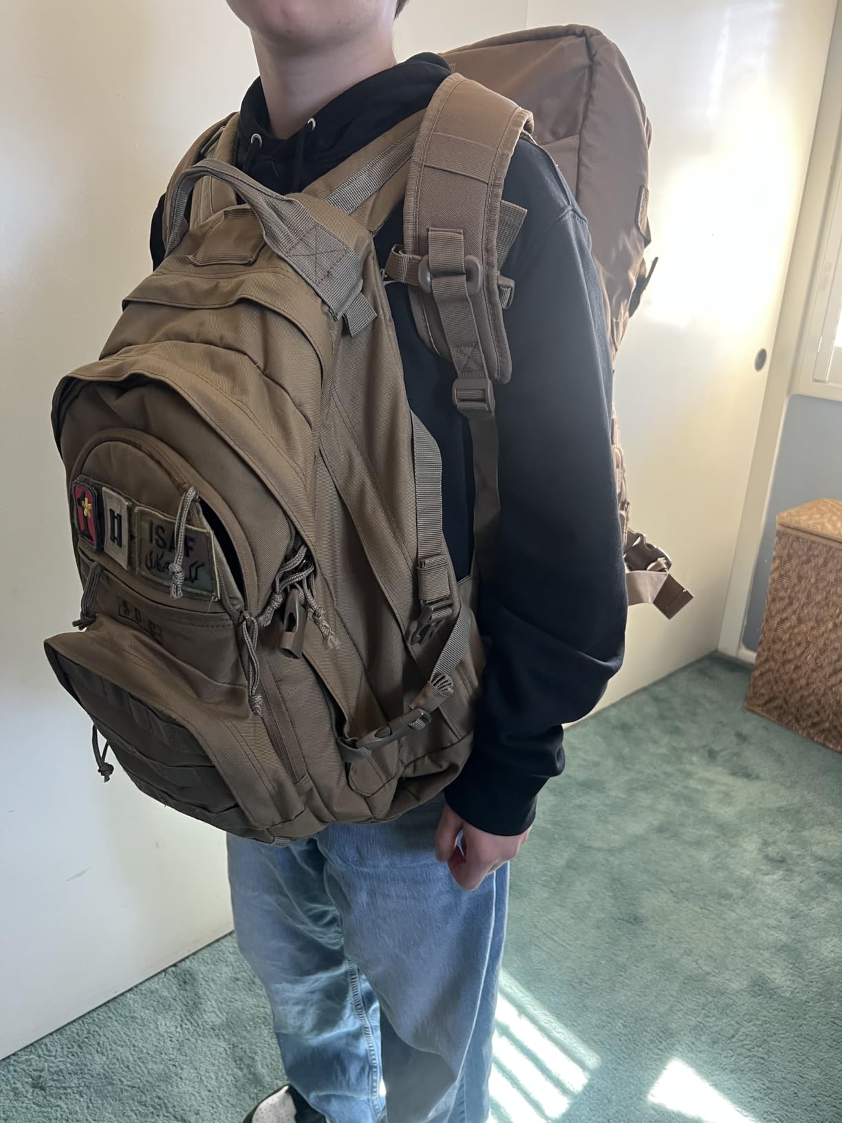 3 In 1 Military Backpack Travel Duffle Bag for Weekender Gym Traveling Workout Deployment customer photo 2