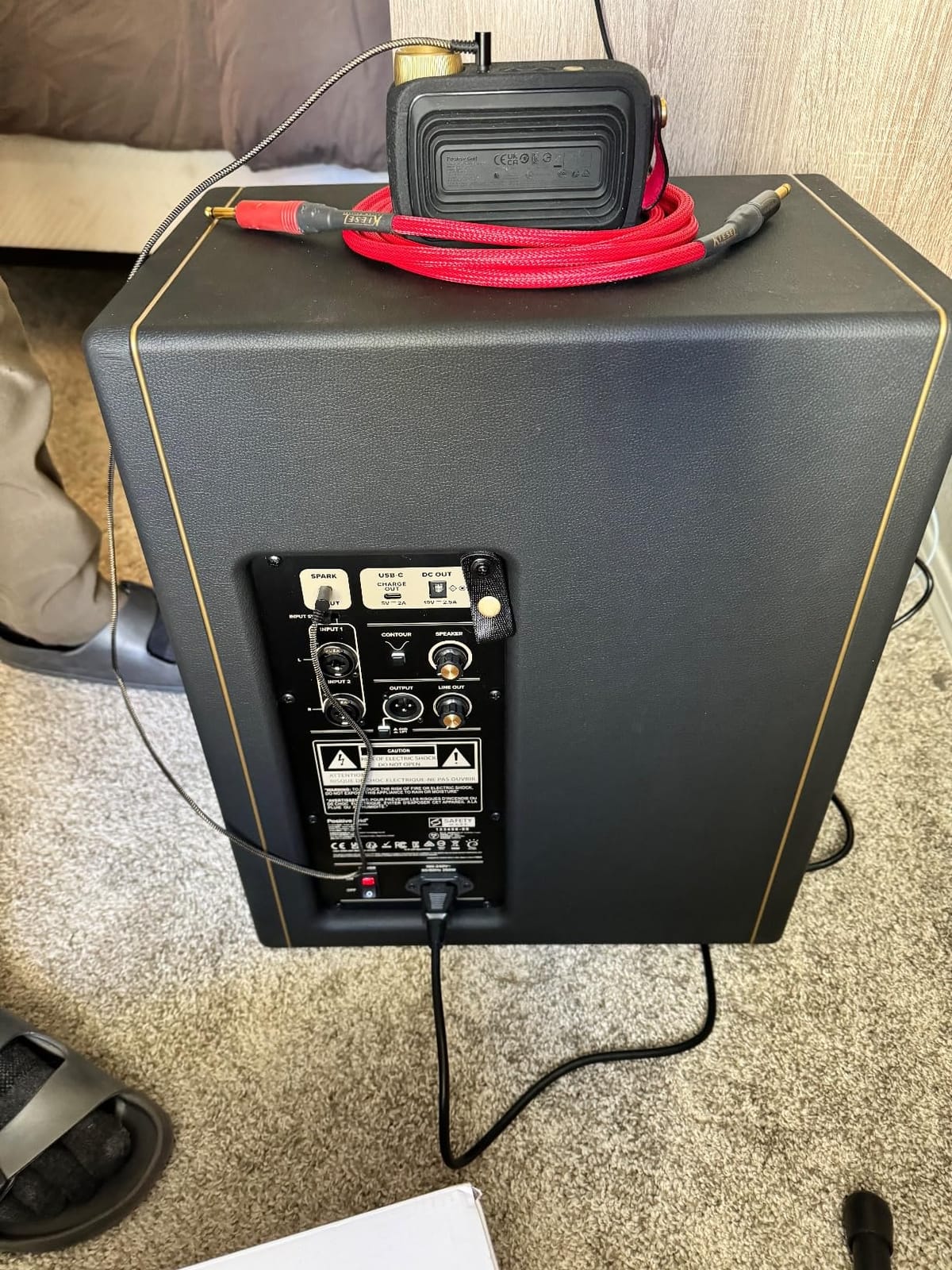 Positive Grid Spark CAB Powered FRFR Speaker Cabinet for Amps & Modelers customer photo 1