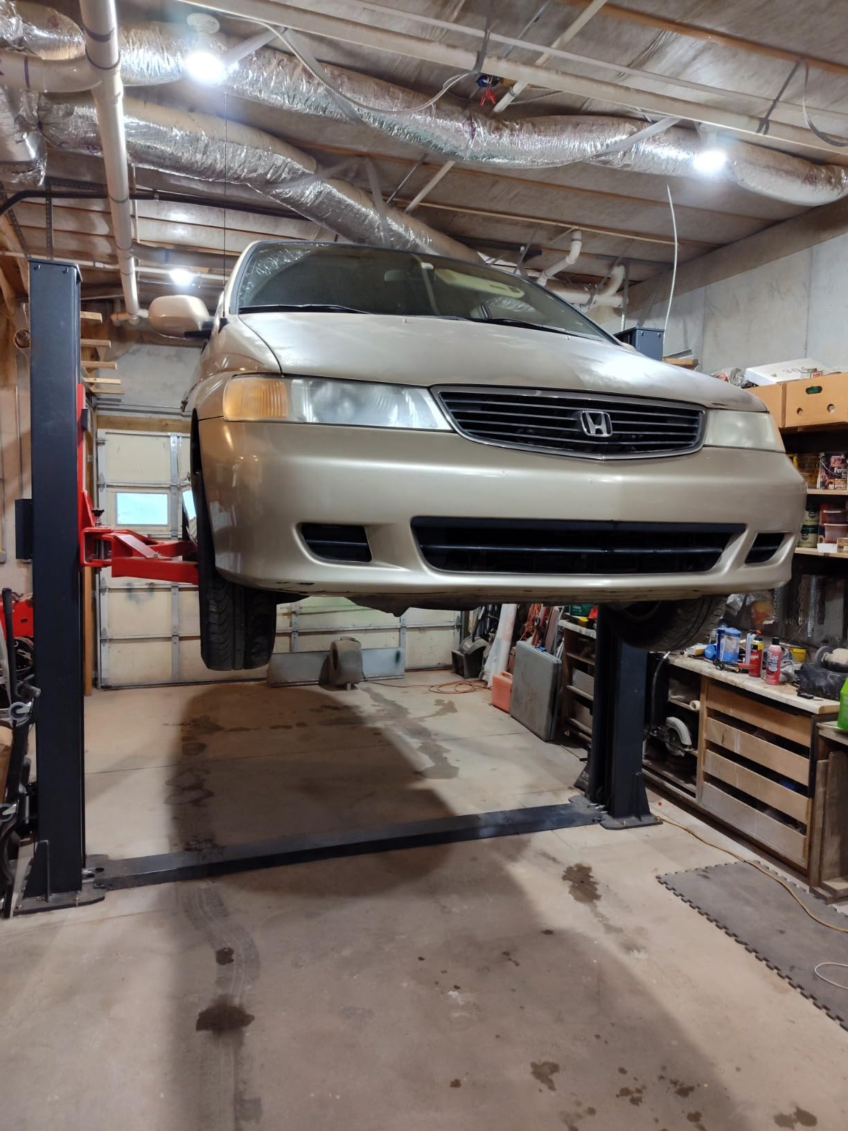 12000 Lbs 4.0HP Two Post Lift Single Lock Release Auto Lift Car Lift 2-Post Lift Truck Hoist customer photo 1