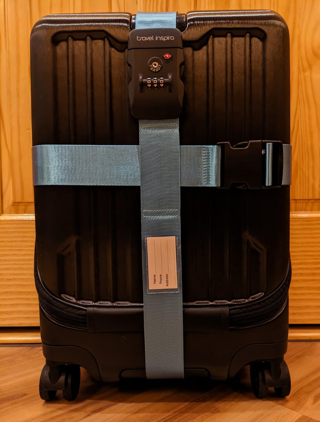 Travel Inspira TSA Approved Luggage Straps 2 Pack Suitcase Belt customer photo 2