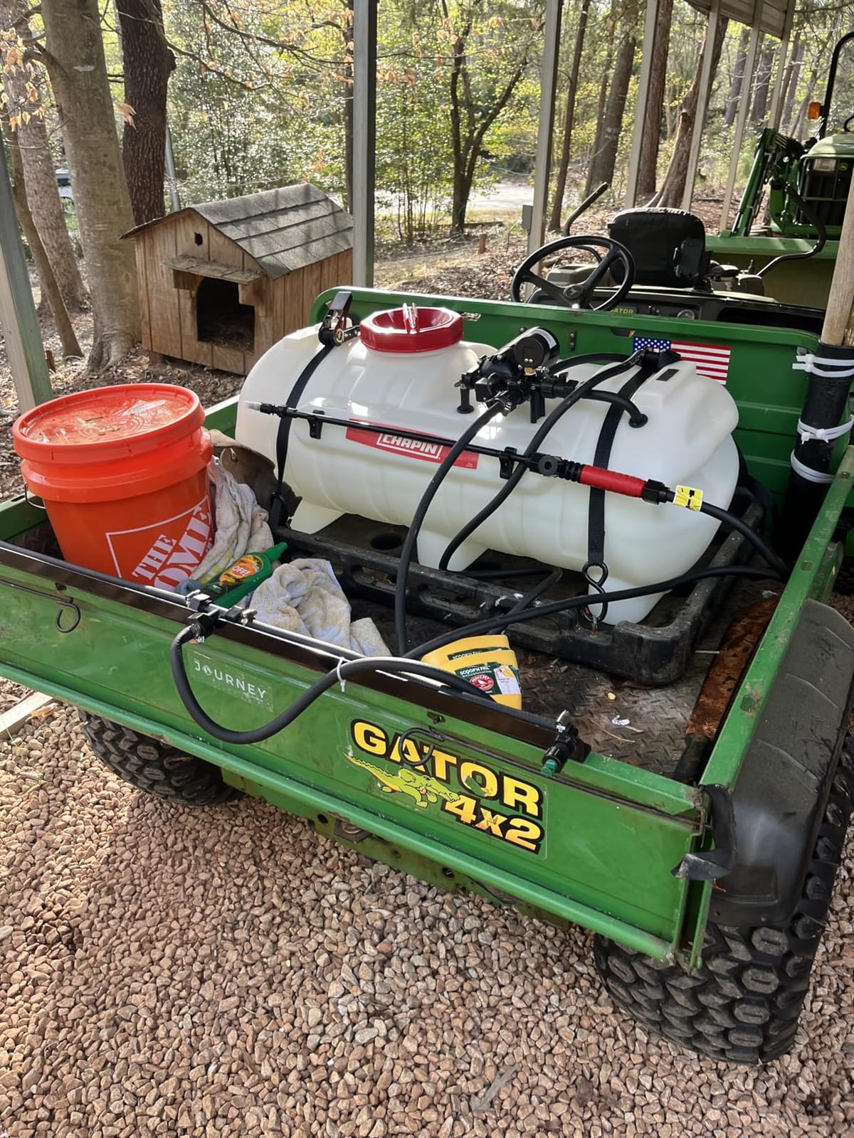 CHAPIN 97214 25-Gallon ATV/UTV Sprayer with 2-Nozzle Boom & 12V Pump customer photo 1