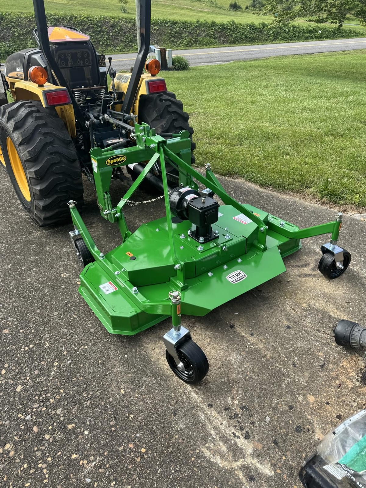 SpeeCo 3-Point Tractor Quick Hitch, Category 1, Green customer photo 2