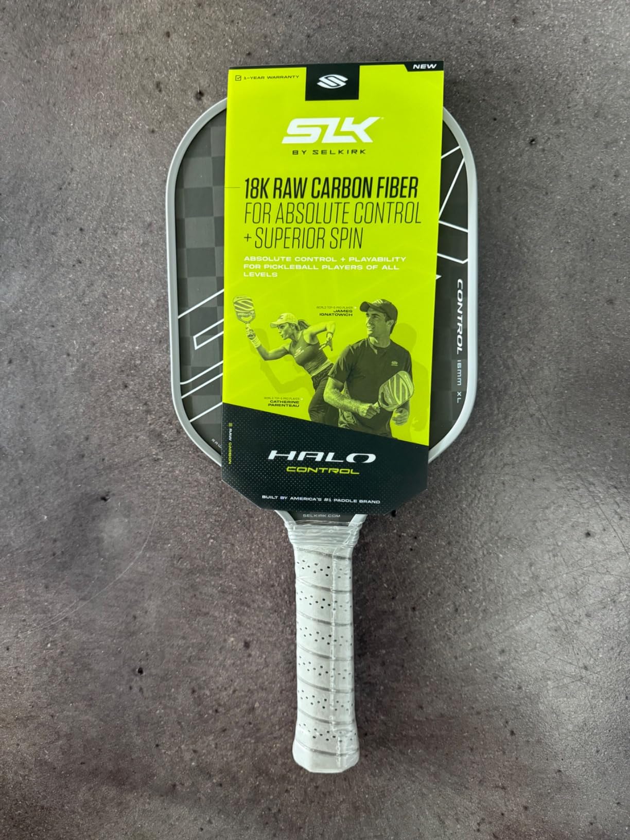 Selkirk Sport SLK Halo Pickleball Paddles | T700 Raw Carbon Fiber Paddle customer photo 1
