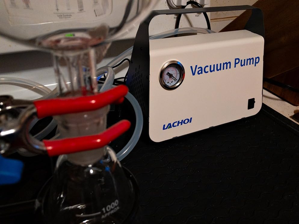 Oilless Vacuum Pump, 15L/min Positive Negative/Pressure customer photo 1