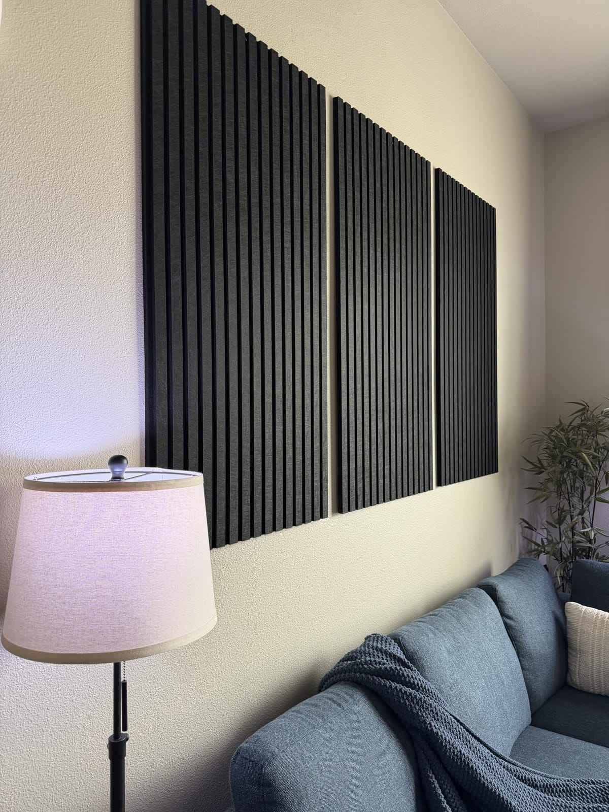 TONOR Dual-Layer Thickened Acoustic Wall Panels-4 Pack 47.2