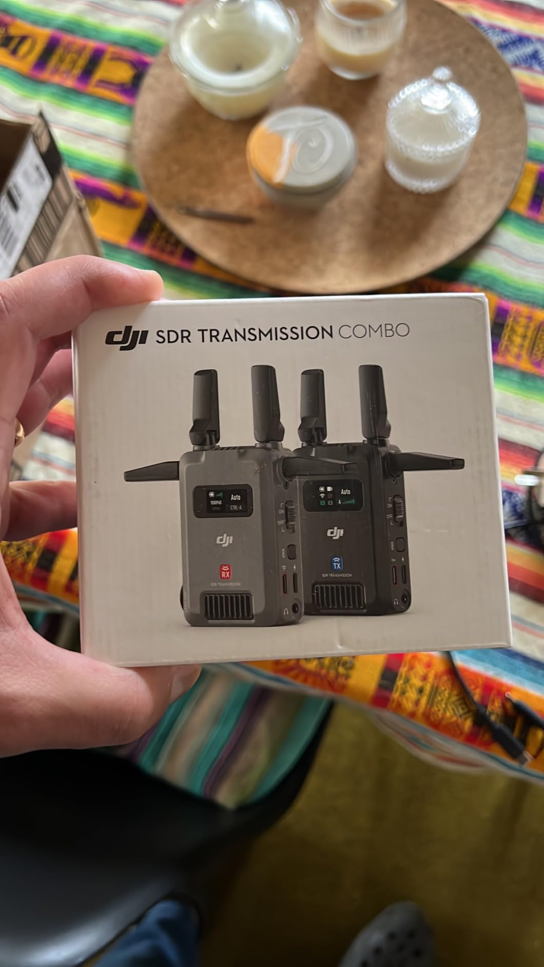 DJI SDR Transmission Combo, 3 km/10,000 ft 1080p/60fps SDR Wireless Video Transmission, Transmitter & Receiver, Stable & Anti-Interference, Wireless Video System, Strong Penetration, USB-C Monitoring customer photo 2