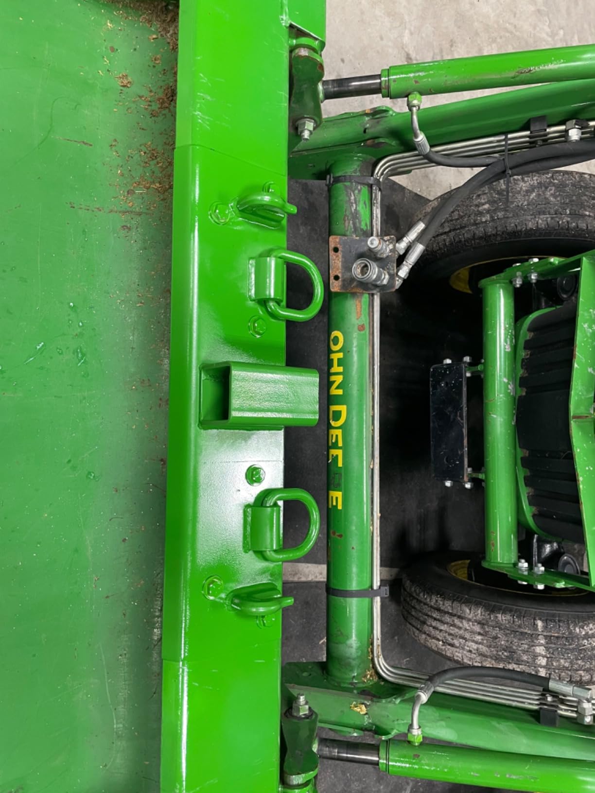 JY PERFORMANCE Tractor Bucket Grab Hooks Compact Bolt On customer photo 2