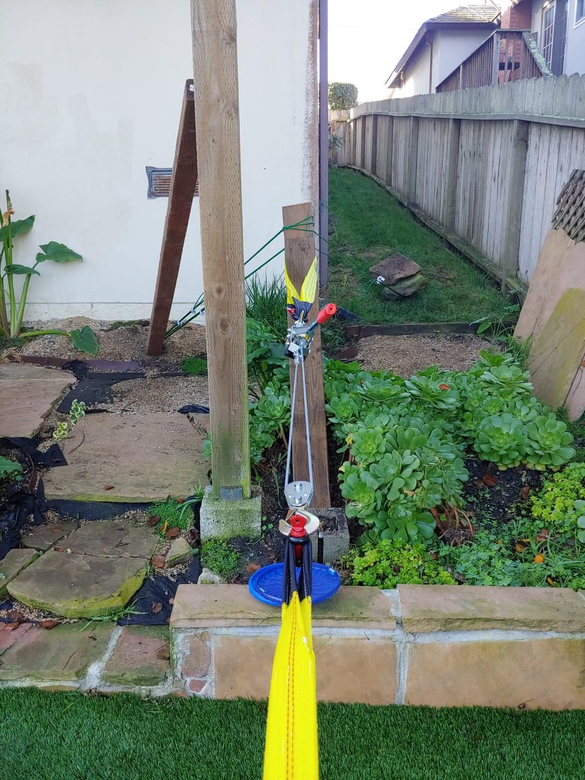 Come Along Winch,5 Ton Capacity with 11.5FT Steel Cable,Heavy Duty Come Along Tool with Dual Gears,3 Hooks,Hand Winch Tool for Road Vehicle Recovery and Pulling Tree,Fence Stretcher,Frame customer photo 2