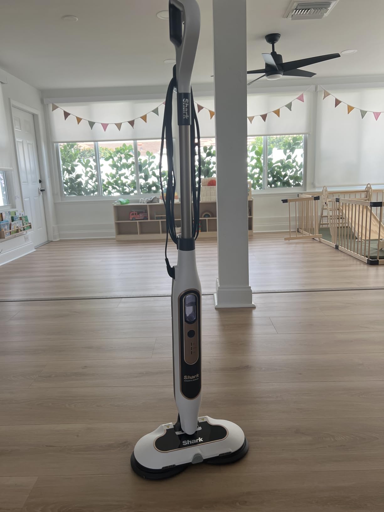 Shark Steam & Scrub with Steam Blaster Technology, White, S8201 customer photo 1