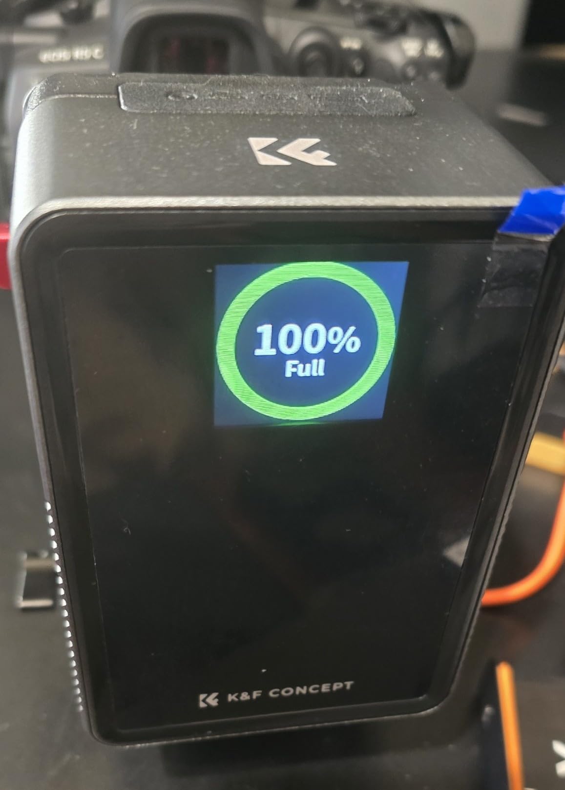 K&F CONCEPT V Mount Battery 99Wh PD100W Fast Charge, 6700mAh V Lock Battery customer photo 1