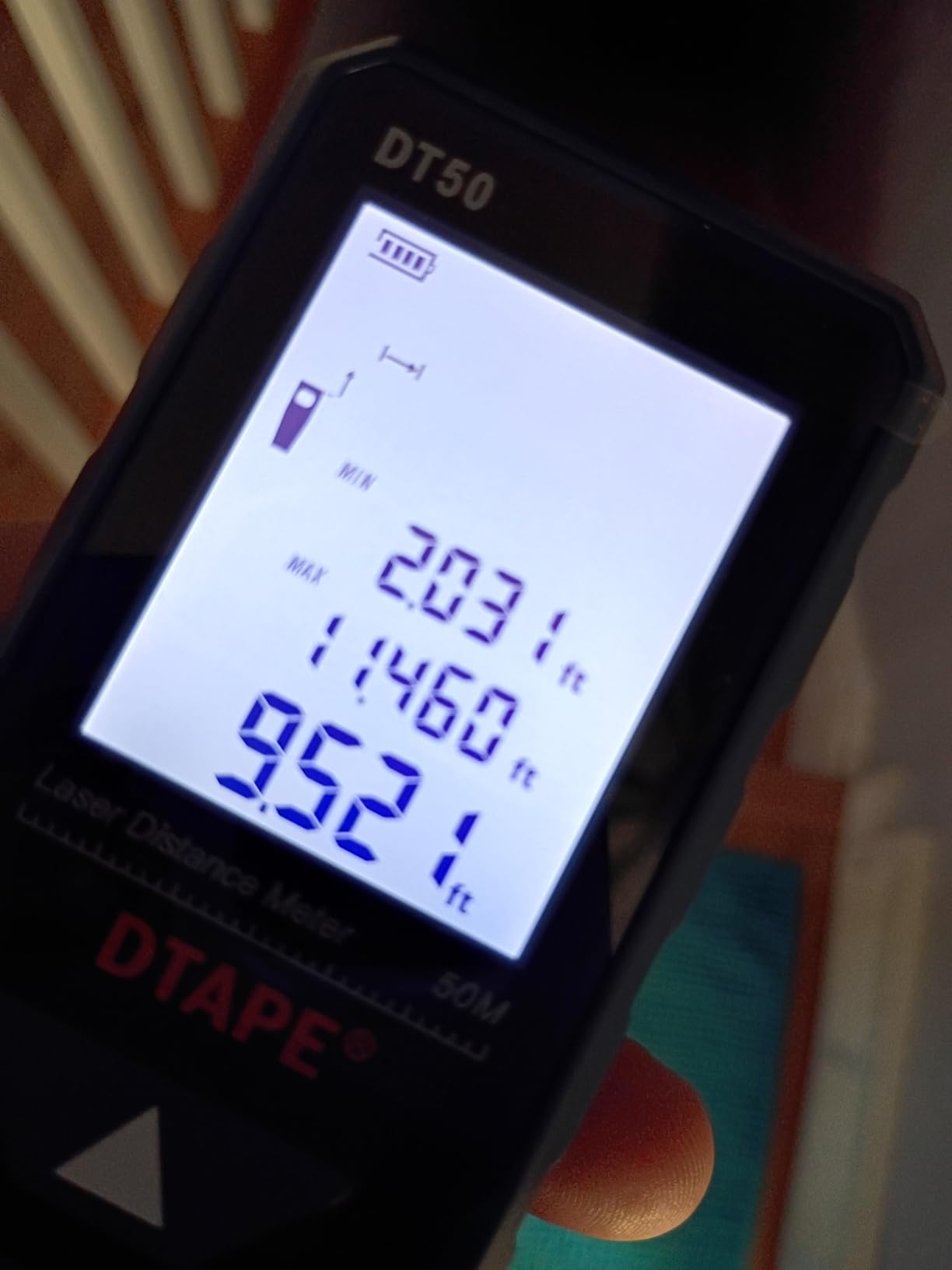 Laser Measure, DTAPE High-Accuracy Laser Measuring Tool, 2