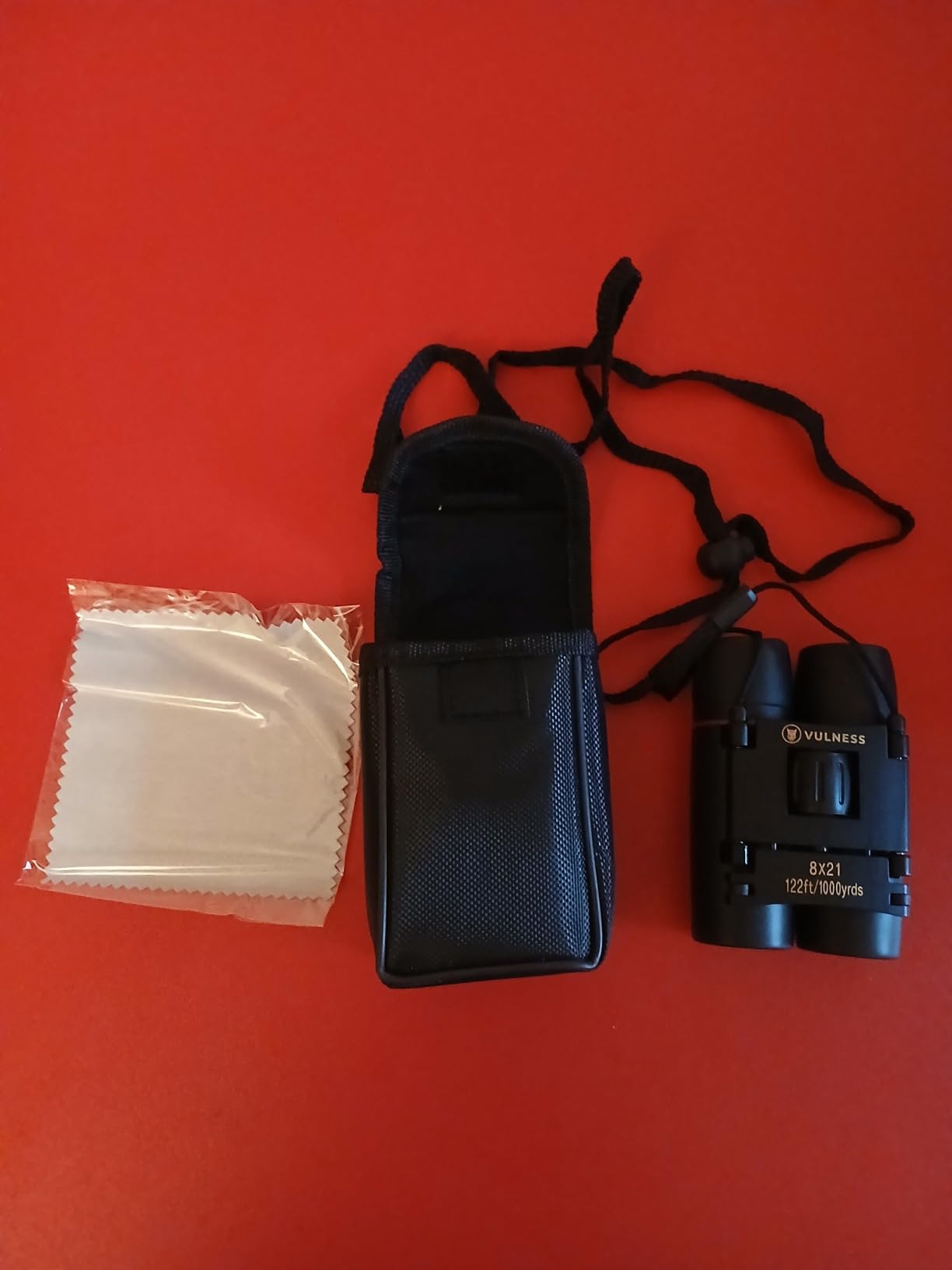 VULNESS Binoculars for Adults, Small Mini Travel Essentials, 8X21, Black customer photo 1