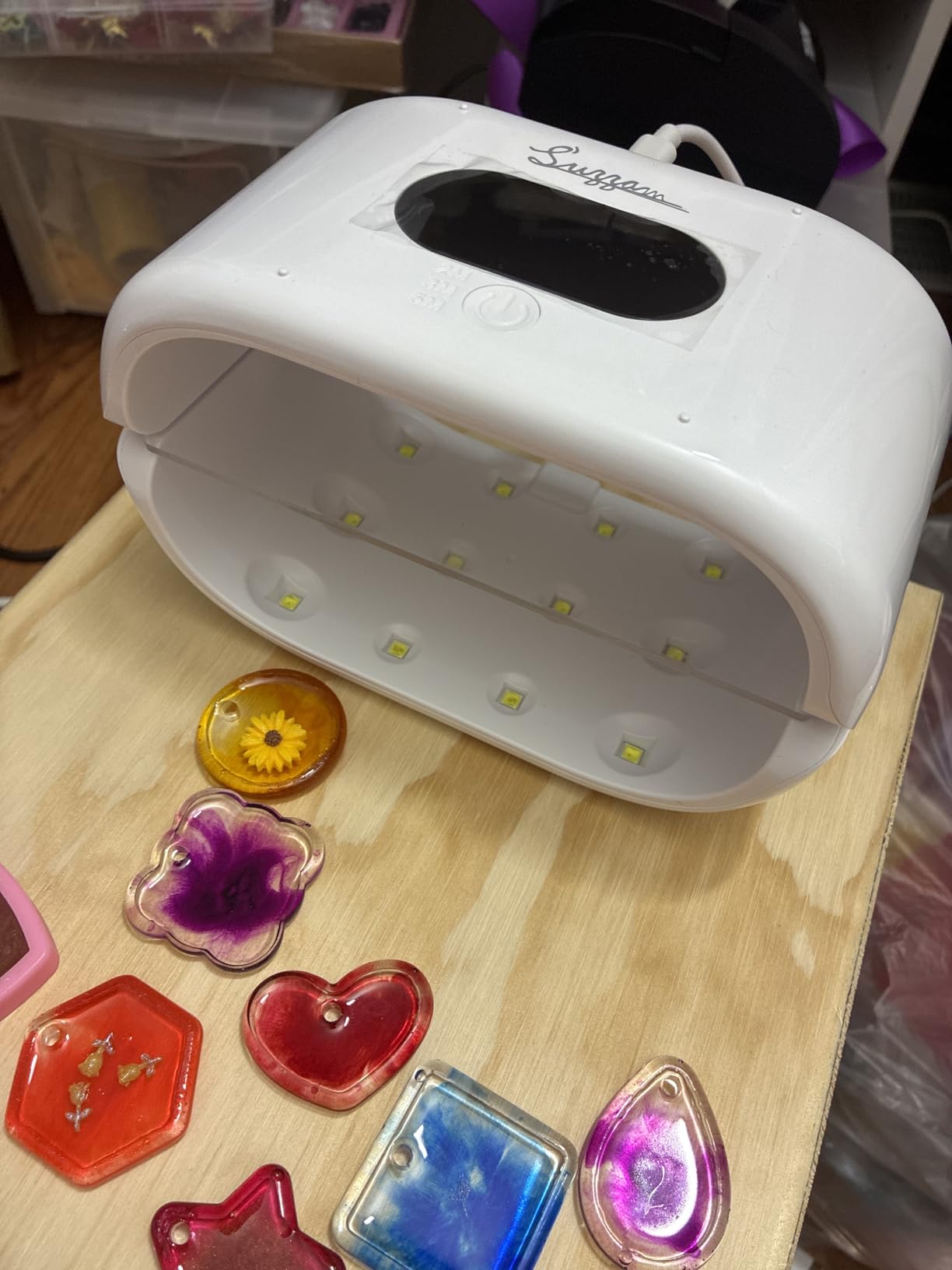Suzzam 36W Double-Sided UV Light for Resin DIY Crafts customer photo 2