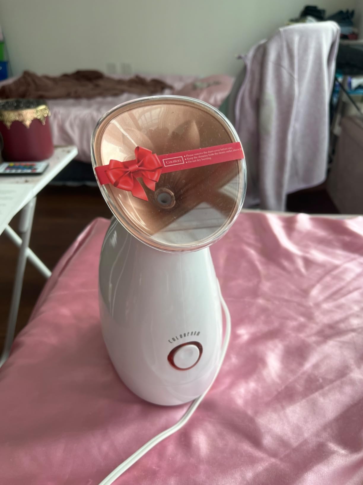 Colorfarm Facial Steamer Spa Kit with 17 Skin Care Tools for Home Spa customer photo 2