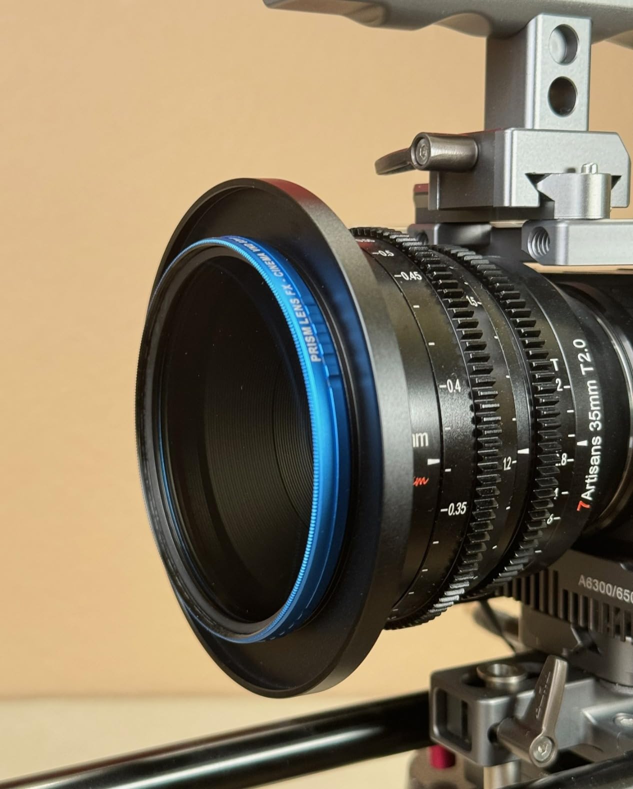 K&F CONCEPT Mini Matte Box, DSLR Mattebox with Carbon Fiber Top Flag Square Filters Trays, for 67/72/77/82/95mm Lenses, for 4x5.65 Square ND UV Filter/Circular Filter customer photo 1