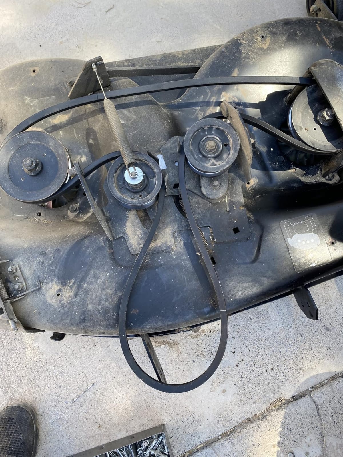 816-308C Lawn Mower Deck Belt Compatible with Land Pride AT2584 AT2660 AT2672 AT2684 FDR1648 FDR1660 FDR1672 FDR2548 FDR2560 FDR2572 FDR2584 customer photo 1