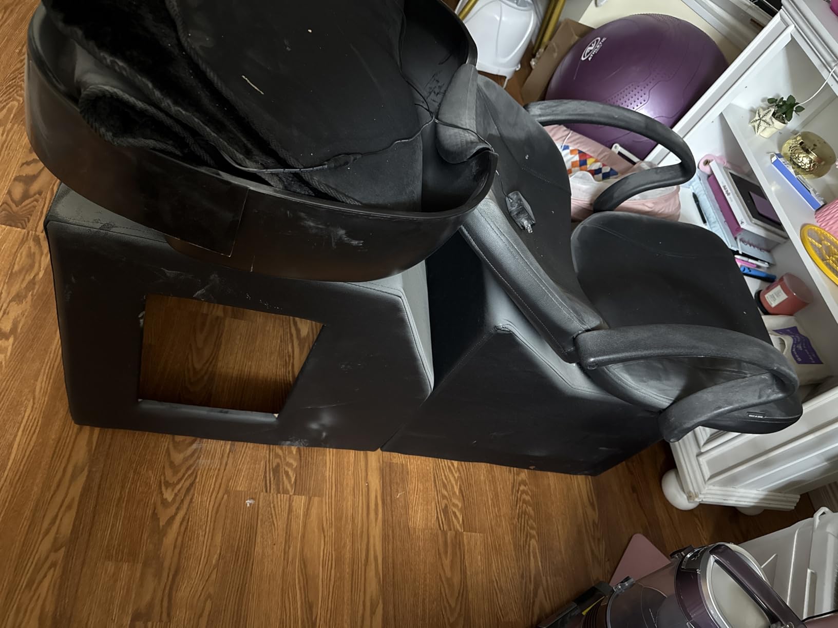 ABS Plastic Shampoo Bowl Chair,Barber Backwash Chair, Hair washing station for Spa Beauty Salon customer photo 2