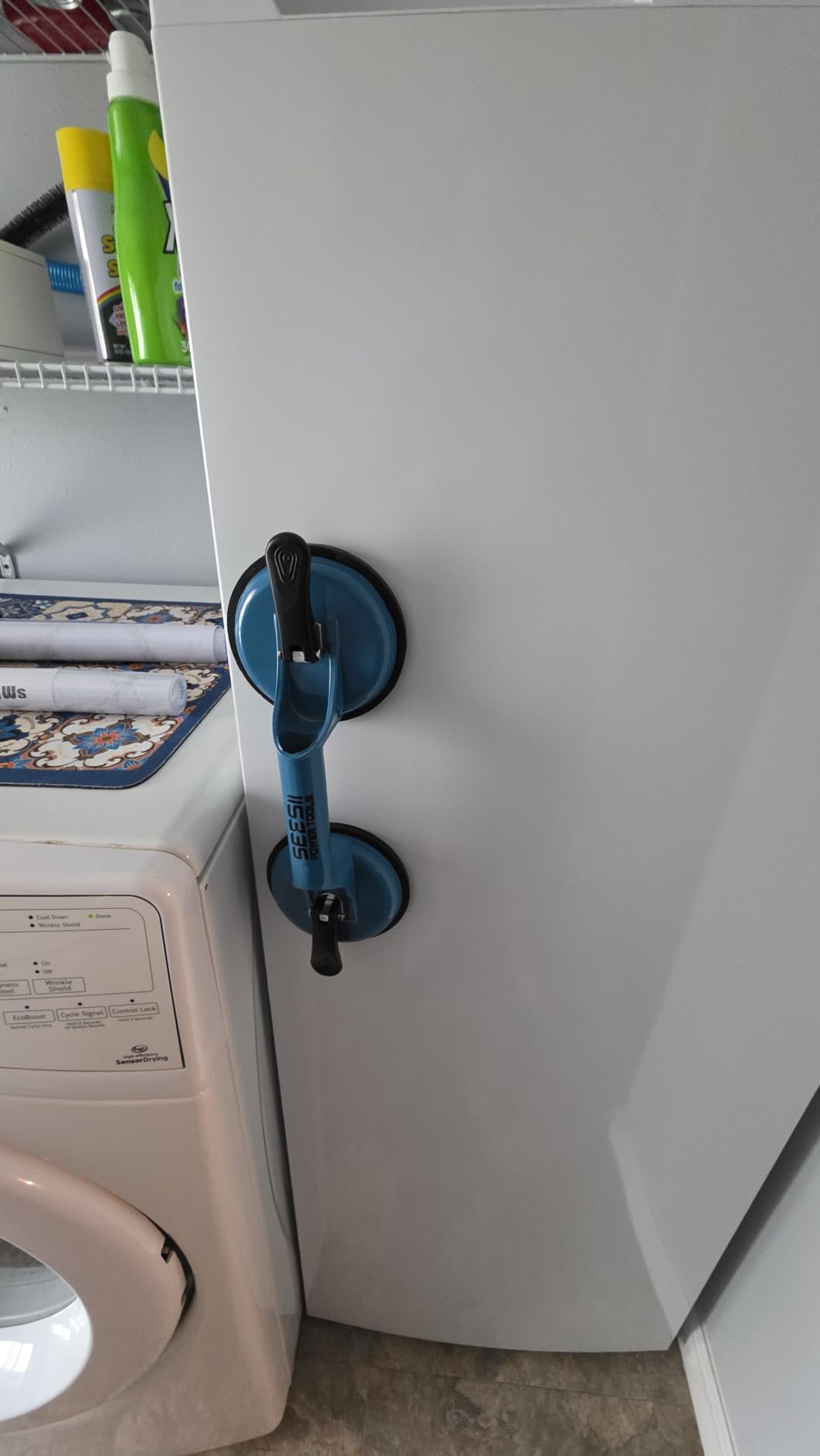 SEESII Electric Suction Cups for Tile, 600 LBS Auto Glass Suction Cups customer photo 1