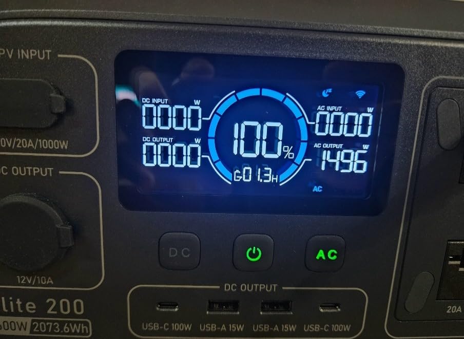 BLUETTI Elite 200 V2 Portable Power Station 2073.6Wh 2600W Solar Generator customer photo 1