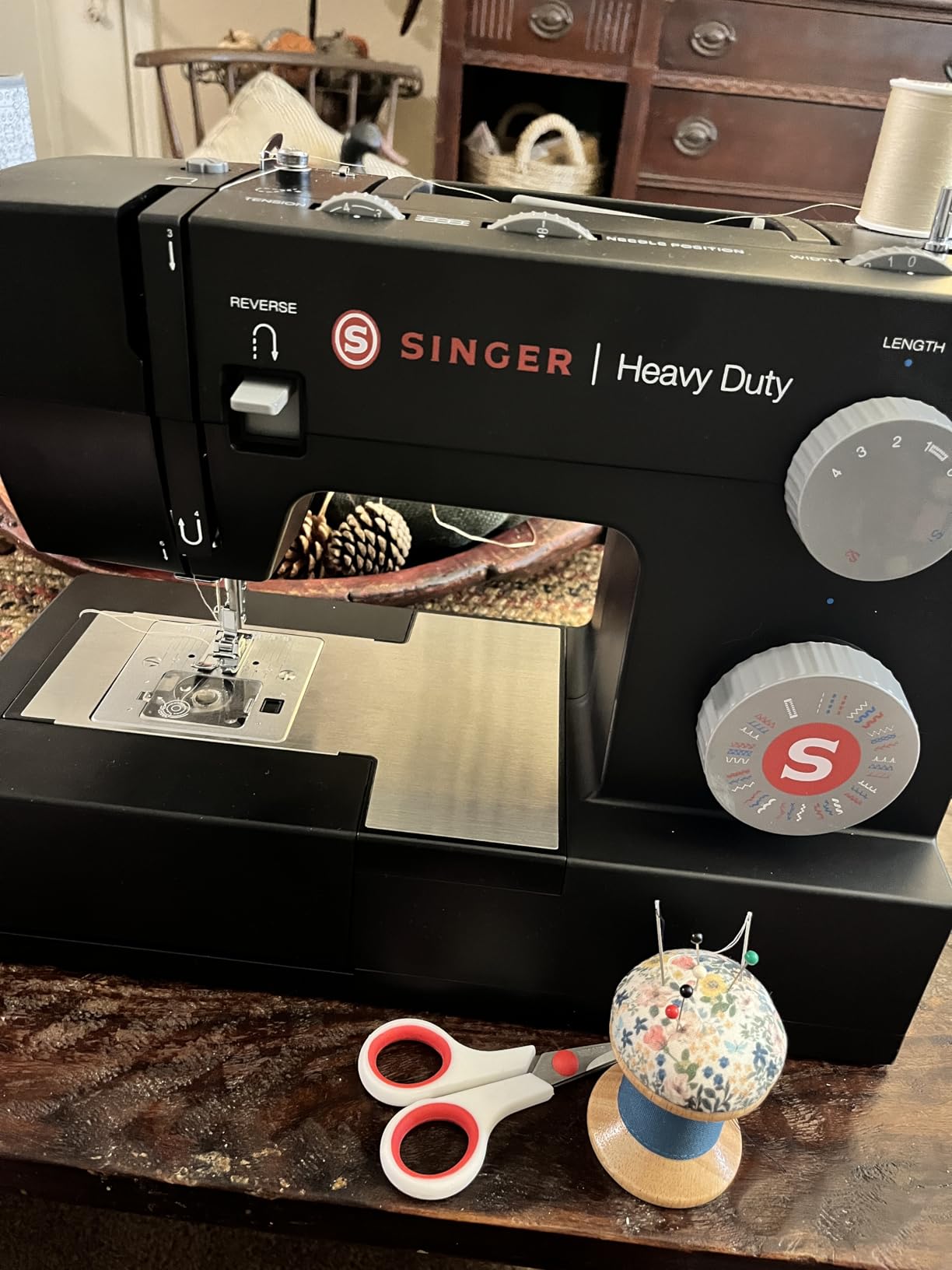 SINGER® 4432 Sterling High Speed Heavy Duty Sewing Machine + Accessory Kit customer photo 2