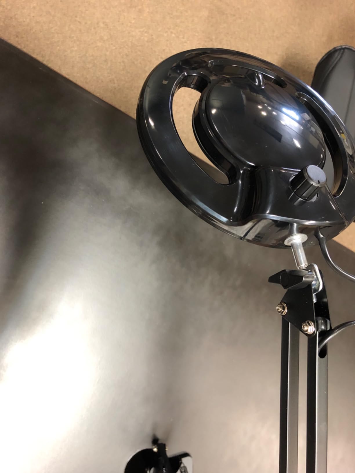HITTI 2200 Lumens 12X Magnifier Esthetician Light, 5 Wheel Rolling Base customer photo 2