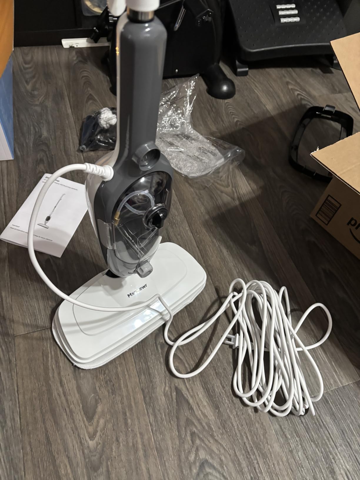 Steam Mop 11-in-1 Handheld Detachable Adjustable Steam Cleaner, Gray customer photo 1