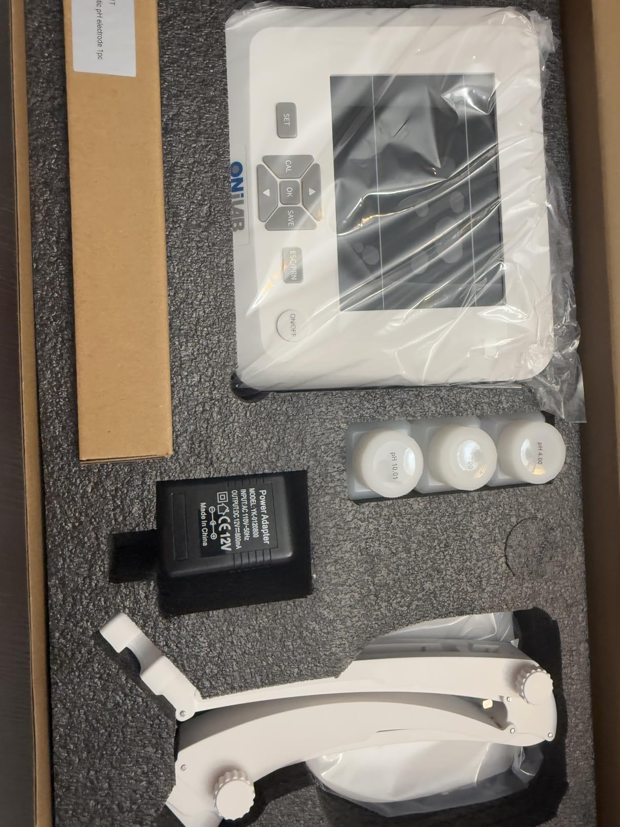 ONiLAB Benchtop PH Meter, 3-in-1 PH/Temp, Electrode customer photo 2