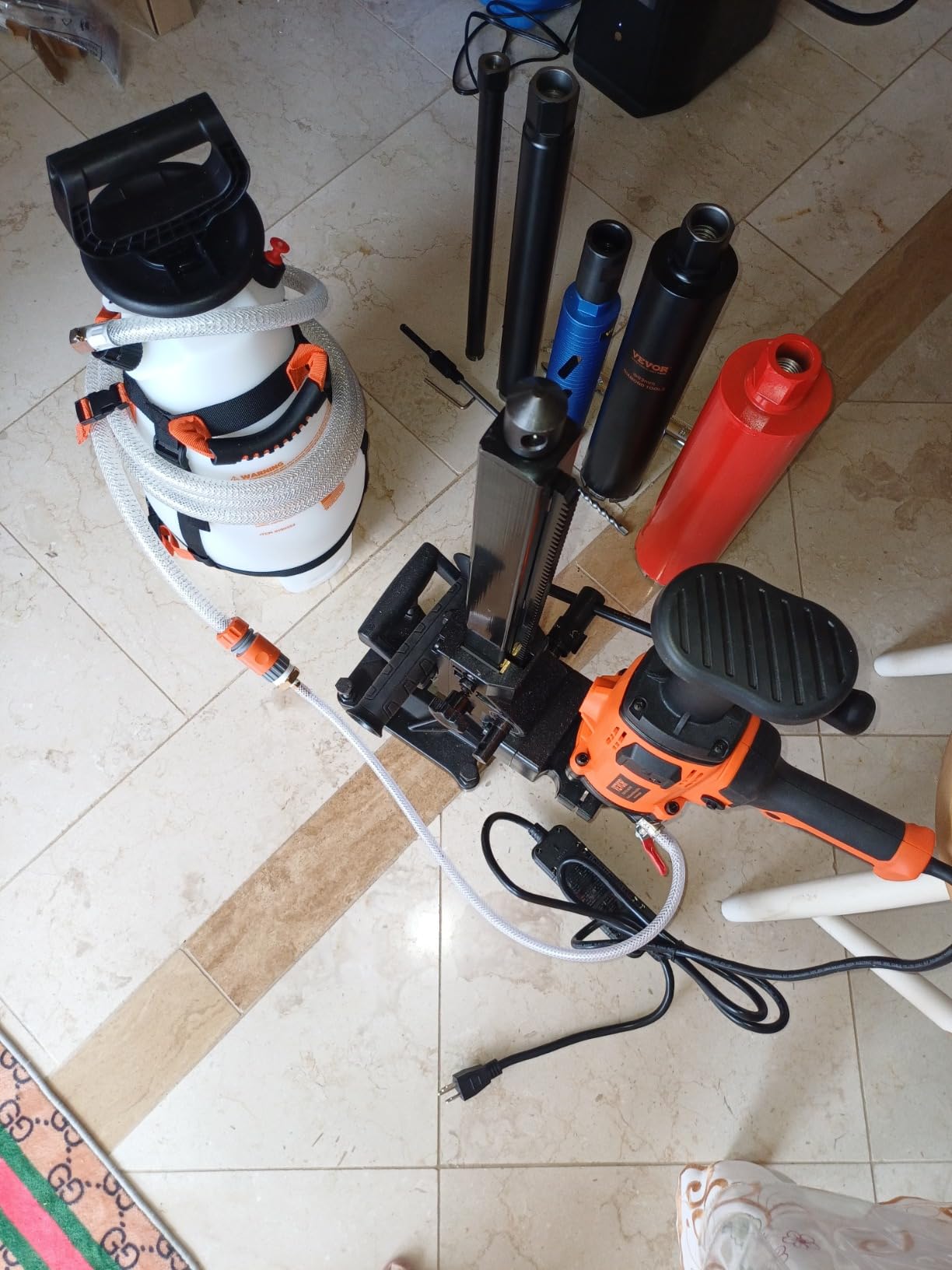 VEVOR Core Drill Machine 0.8-11.8in Drilling Diameter Diamond Core Drill customer photo 2