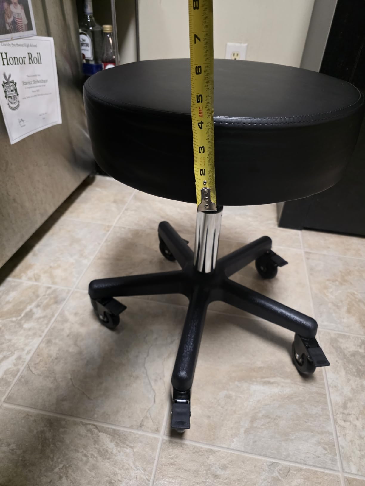 VEVOR Rolling Stools with Wheels 400LBS Weight Capacity Swivel Stools Chair customer photo 1