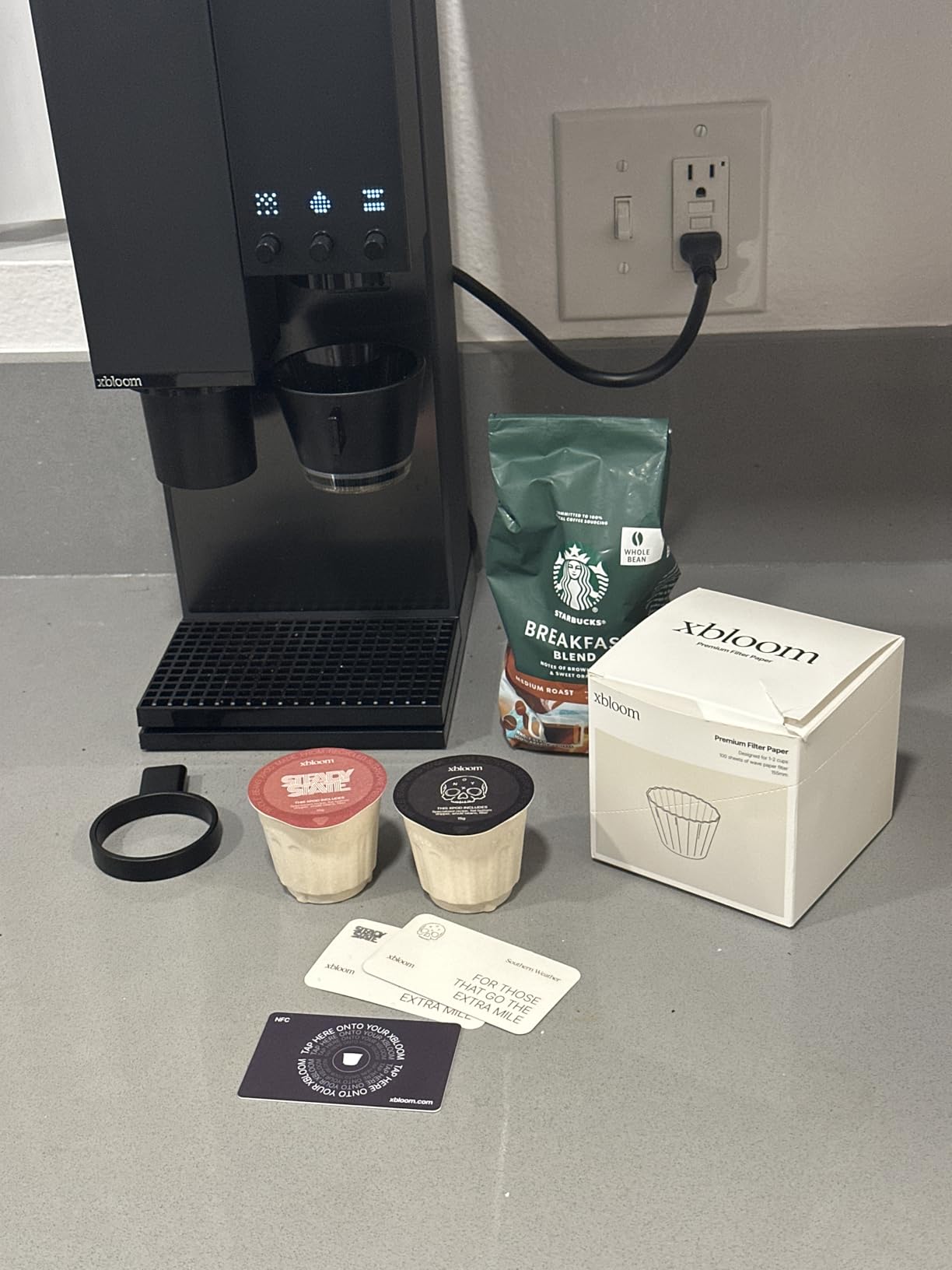 xBloom Studio Coffee Machine, Drip Coffee Maker, Grinder&Scale, AppControl customer photo 1