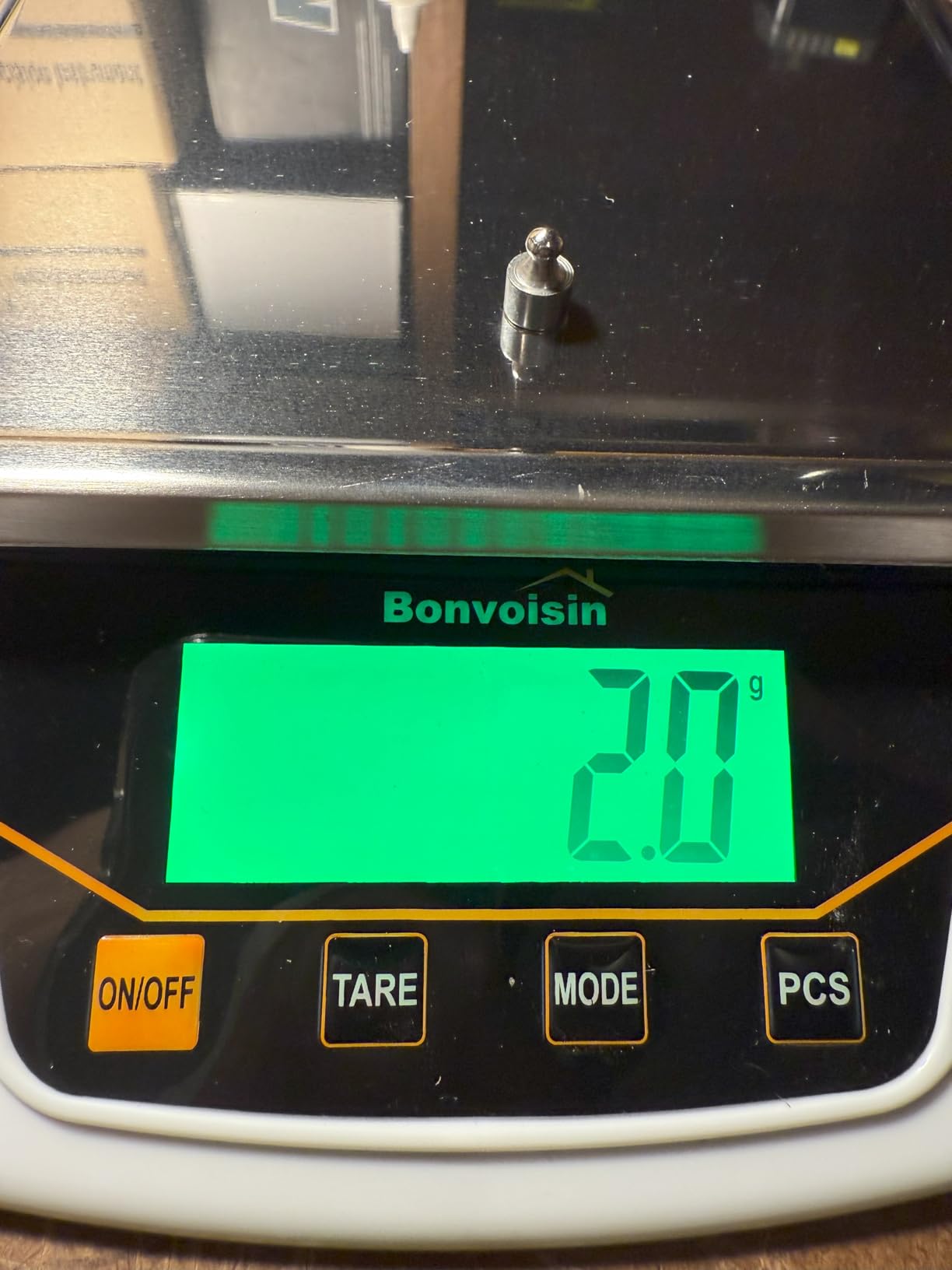 Bonvoisin Digital Scale 0.1 Gram Accuracy Precision Lab Scale 6000g Scientific Digital Balance for Laboratory, Jewelry Weighing customer photo 1
