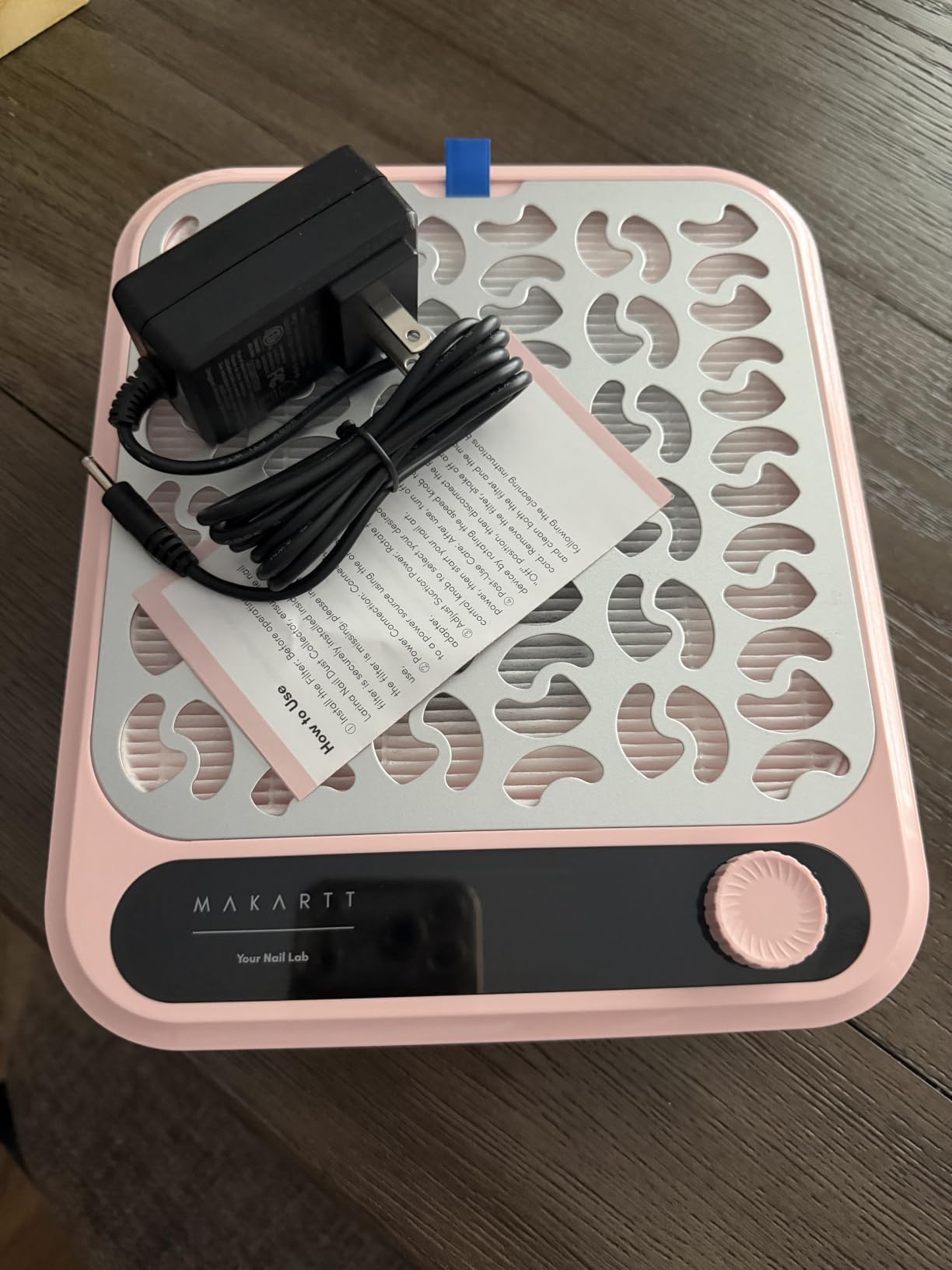 Makartt Nail Dust Collector - 4200 RPM Adjustable Speed Digital Display customer photo 1