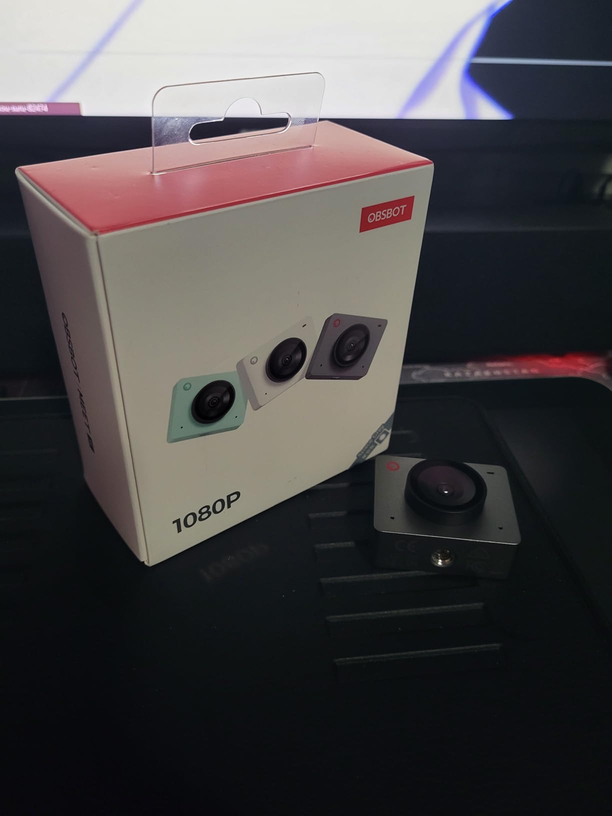 OBSBOT Meet SE 1080P 100FPS Webcam for PC, AI Framing Streaming Camera customer photo 2