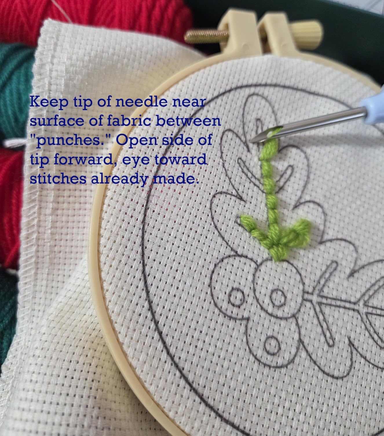 yuegool 6PCS Punch Needle Coaster Kit,Easy DIY Embroidery Set for Beginners, Kids & Adults with Patterns, Tools, Yarns, Hoop, Instructions & Coaster Holder customer photo 1