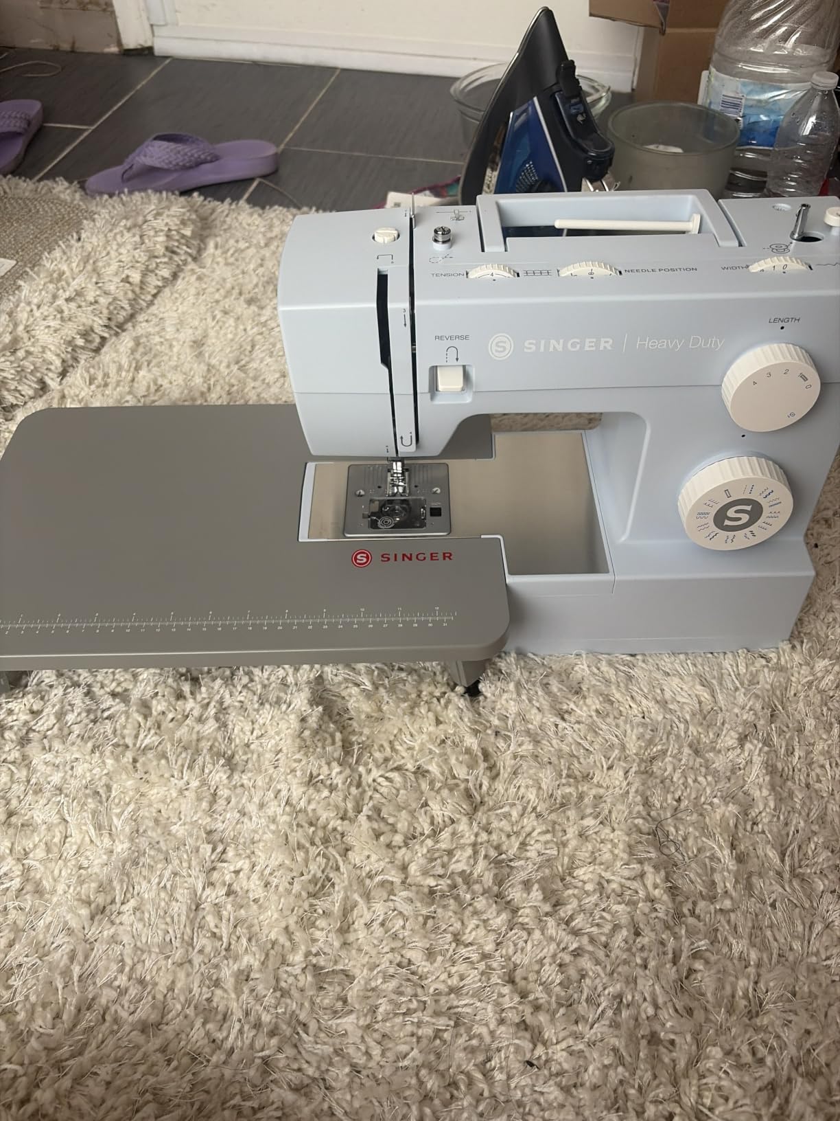 SINGER® 4423 (Meltwater Blue) Heavy Duty Sewing Machine with Accessories customer photo 1